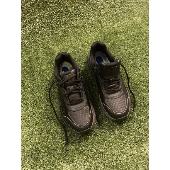 Tredsafe Slip Resistant Leather Shoes Men’s Size 11 Black Walking Sneakers main image 9
